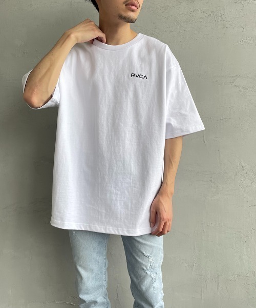 RVCA（ルーカ）の「[RVCA/ルーカ] BANDANA バックプリントTシャツ（Tシャツ/カットソー・レディース・ホワイト/ブラック・M/L/XL）」の10枚目の写真
