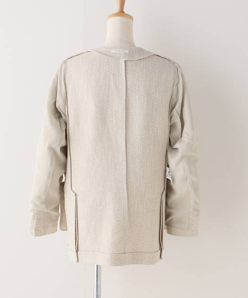 ジャケット・アウター COUTURE D`ADAM summer tweed no coller FRAMeWORK（フレームワーク）の「【COUTURE D`ADAM/クチュール