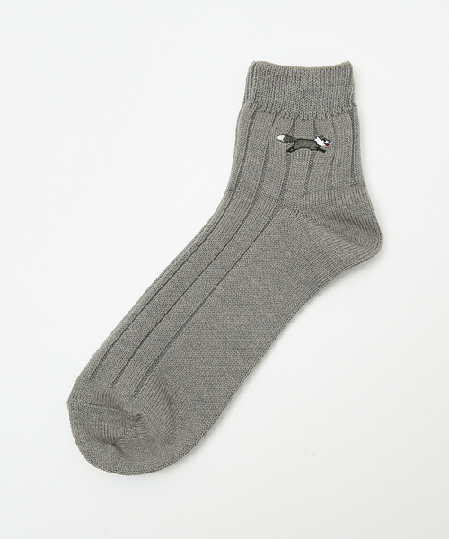 PENNEYS(ぺニーズ)の「PENNEYS / THE FOX MENS SOX(ソックス/靴下・メンズ・ホワイト/グレー/チャコールグレー/ブラック/サックスブルー/レッド/インディゴブルー/イエロー・フリー)」の5枚目の写真
