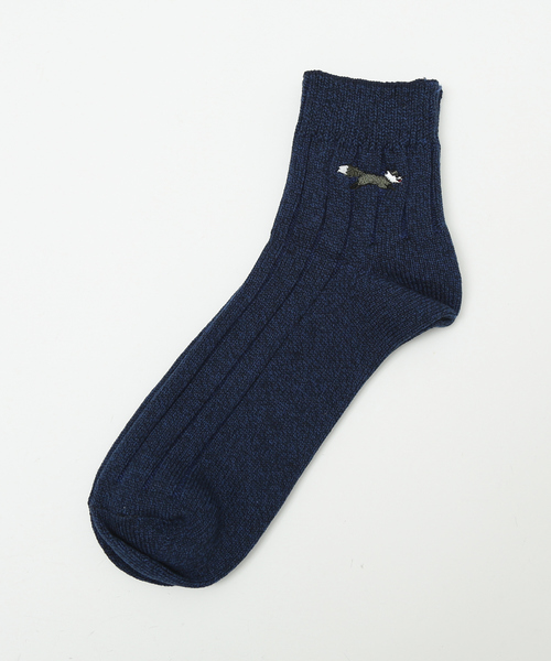 PENNEYS(ぺニーズ)の「PENNEYS / THE FOX MENS SOX(ソックス/靴下・メンズ・ホワイト/グレー/チャコールグレー/ブラック/サックスブルー/レッド/インディゴブルー/イエロー・フリー)」の7枚目の写真