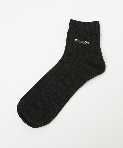 PENNEYS(ぺニーズ)の「PENNEYS / THE FOX MENS SOX(ソックス/靴下・メンズ・ホワイト/グレー/チャコールグレー/ブラック/サックスブルー/レッド/インディゴブルー/イエロー・フリー)」の3枚目の写真