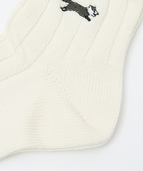 PENNEYS(ぺニーズ)の「PENNEYS / THE FOX MENS SOX(ソックス/靴下・メンズ・ホワイト/グレー/チャコールグレー/ブラック/サックスブルー/レッド/インディゴブルー/イエロー・フリー)」の10枚目の写真