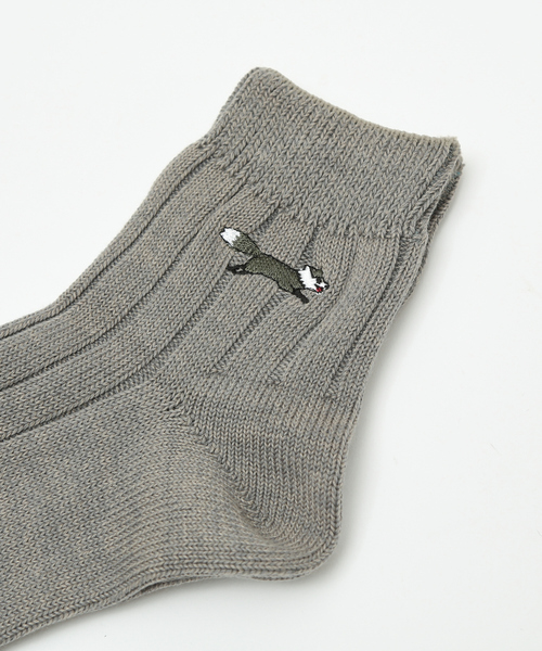 PENNEYS(ぺニーズ)の「PENNEYS / THE FOX MENS SOX(ソックス/靴下・メンズ・ホワイト/グレー/チャコールグレー/ブラック/サックスブルー/レッド/インディゴブルー/イエロー・フリー)」の14枚目の写真