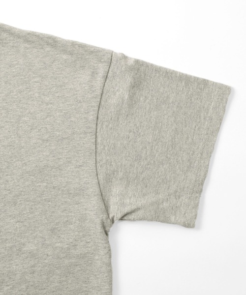 GLAZOS(グラソス)の「【接触冷感】アソートバックロゴ半袖Tシャツ(Tシャツ/カットソー・キッズ・ブラック/ベージュ/ホワイト/オートミール/カーキ/グレー/ブルー・150cm/170cm/130cm/140cm/160cm)」の15枚目の写真