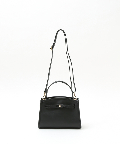 soeur（スール）の「SOEUR/ベルテッド2WAYショルダーミニバッグ（ショルダーバッグ・レディース・ブラック/ベージュ/ライトブルー・フリー）」の5枚目の写真