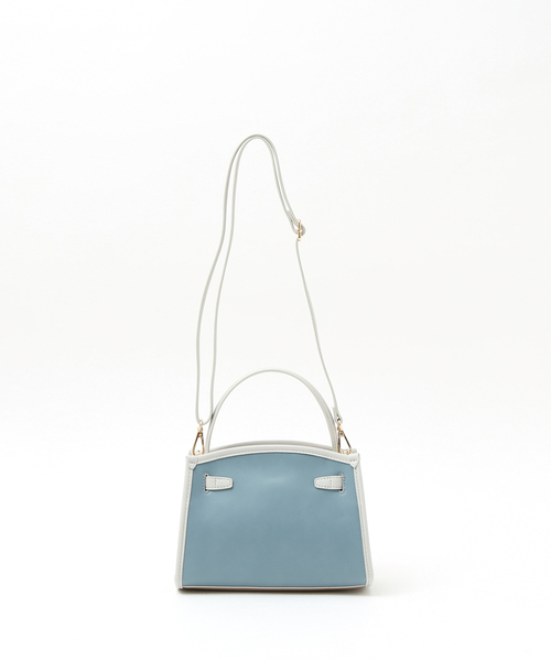 soeur（スール）の「SOEUR/ベルテッド2WAYショルダーミニバッグ（ショルダーバッグ・レディース・ブラック/ベージュ/ライトブルー・フリー）」の20枚目の写真