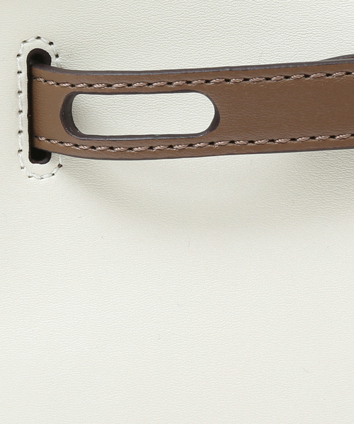 soeur（スール）の「SOEUR/ベルテッド2WAYショルダーミニバッグ（ショルダーバッグ・レディース・ブラック/ベージュ/ライトブルー・フリー）」の22枚目の写真