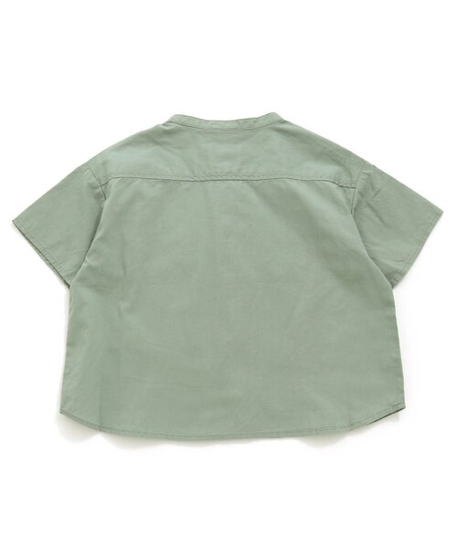 BREEZE（ブリーズ）の「スタンダード半袖シャツ（シャツ/ブラウス・キッズ・レインボー/ブルー/オフホワイト/カーキ・100/110/80/90/140/120/130）」の18枚目の写真