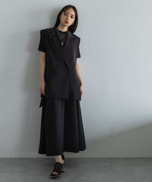 HARE（ハレ）の「トロミベスト(HARE)（その他アウター・レディース・ブラック/ブルー/グリーン/ボルドー・FREE）」の20枚目の写真