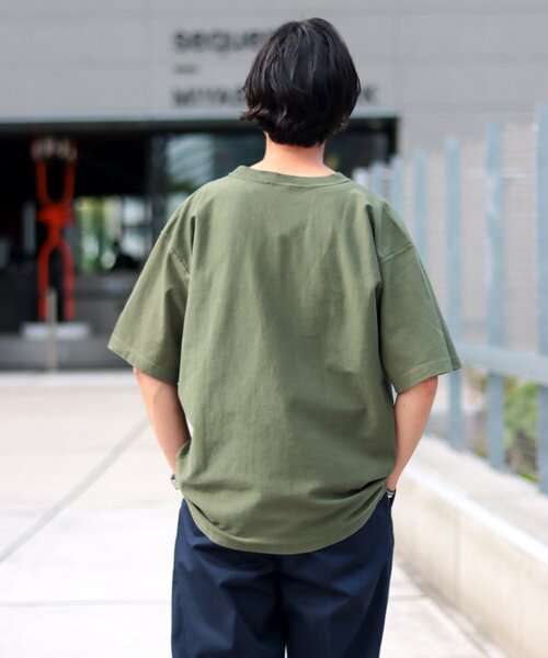 Champion◆BY別注/Tシャツ/M/コットン/YLW/CWSZ305/REVERSE WEAVE/イエロー// Champion（チャンピオン）の「別注【CHAMPION/チャンピオン】for
