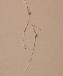 spick&span Noble◎K18ピアス両耳用◎クリスタル◎ゴールド spick&span Noble◎K18ピアス両耳用◎クリスタル◎ゴールド