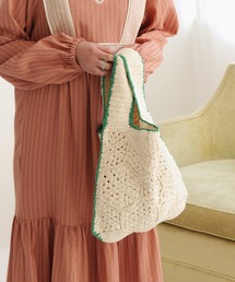 Crisp | クロシェモチーフバッグ(トートバッグ)