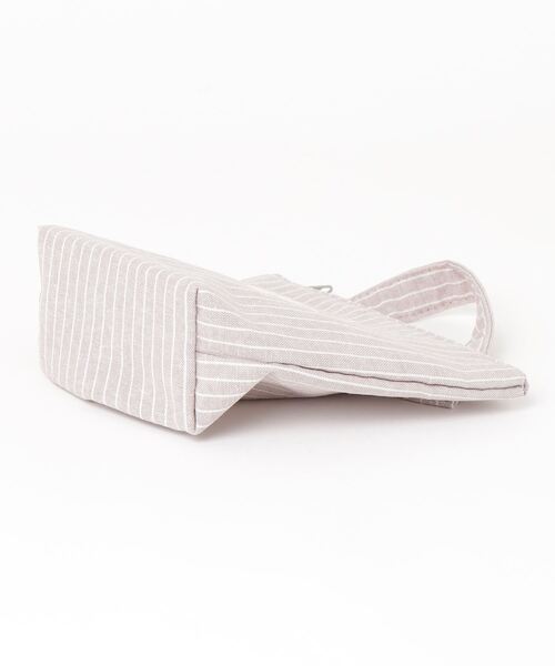 COMMON WARE（コモンウェアー）の「EC:RECIPE MINI COOLER POUCH レシピ保冷ミニポーチ（お弁当箱・レディース・ストライプ/チェック/ブラック/オフホワイト・FREE）」の9枚目の写真