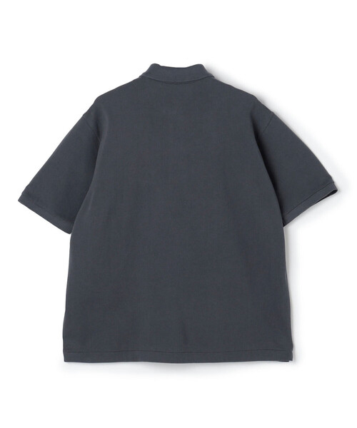 DANTON(ダントン)の「【STORE EXCLUSIVE】MEN'S PIQUE POLO SHIRT(ポロシャツ・メンズ・ネイビー/チャコール/アイボリー・38/40/44/42)」の6枚目の写真