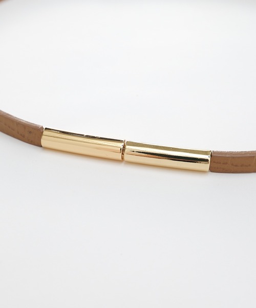 セール】【ZOZO限定カラーあり】スティックナローベルト（ベルト