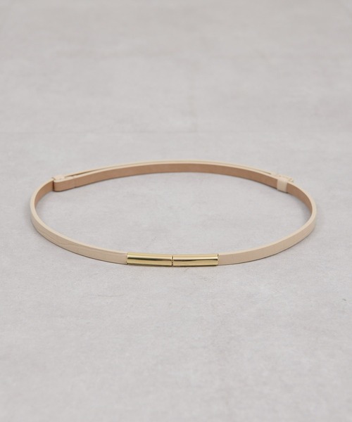 WEB限定カラーあり】スティックナローベルト（ベルト