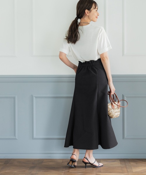 セール】ダイヤエンボスマーメイドスカート（スカート）｜coca（coca