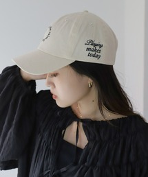 サークル刺繍ロゴキャップ