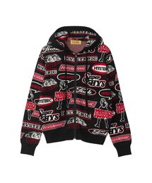 HYSTERIC GLAMOUR | FANTASTIC BOX柄ジャカード ショート丈パーカー(パーカー)