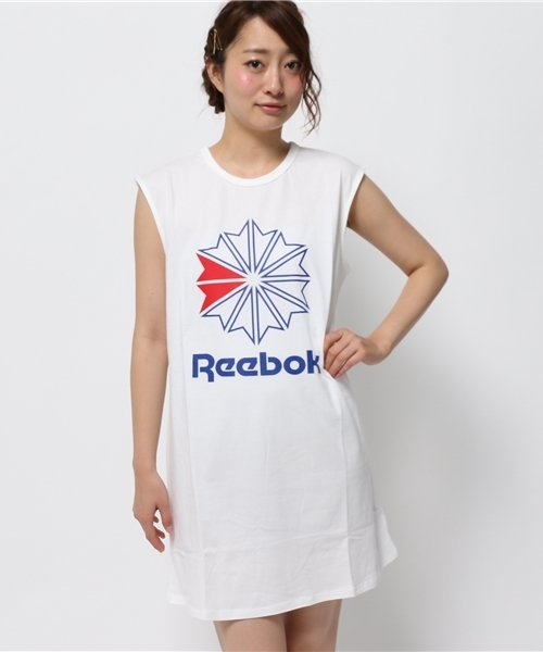 Reebok（リーボック）の「【Reebok×Kastane】Reebokコラボワンピース（ワンピース・レディース・ネイビー/ホワイト・FREE）」の11枚目の写真