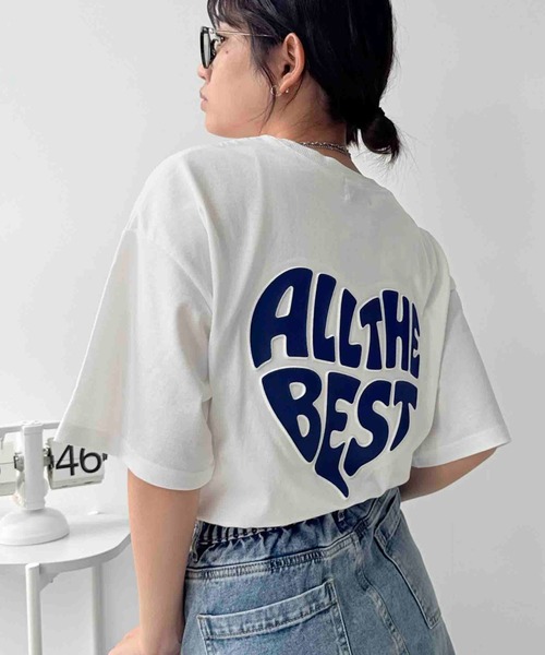 AS KNOW AS plus(アズノゥアズプラス)の「☆ハートモチーフアソートTシャツ(Tシャツ/カットソー・レディース・ブルー系/オフホワイト/オートミール/ホワイト系/チャコールグレー/アイボリー系/ホワイト系その他/グレー系その他/ホワイト系1/アイボリー系1/レッド系2/ホワイト系その他2/アイボリー系2/グレー系その他2・FREE)」の22枚目の写真