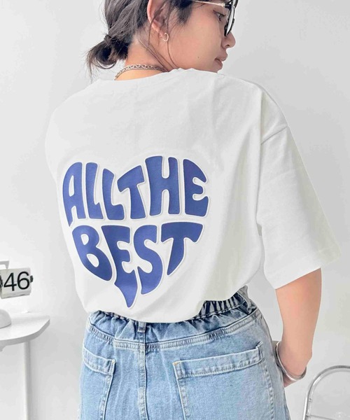 AS KNOW AS plus(アズノゥアズプラス)の「☆ハートモチーフアソートTシャツ(Tシャツ/カットソー・レディース・ブルー系/オフホワイト/オートミール/ホワイト系/チャコールグレー/アイボリー系/ホワイト系その他/グレー系その他/ホワイト系1/アイボリー系1/レッド系2/ホワイト系その他2/アイボリー系2/グレー系その他2・FREE)」の16枚目の写真