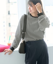 ROPE' PICNIC | BIGボーダーカットトップス/リンクコーデ(Tシャツ/カットソー)