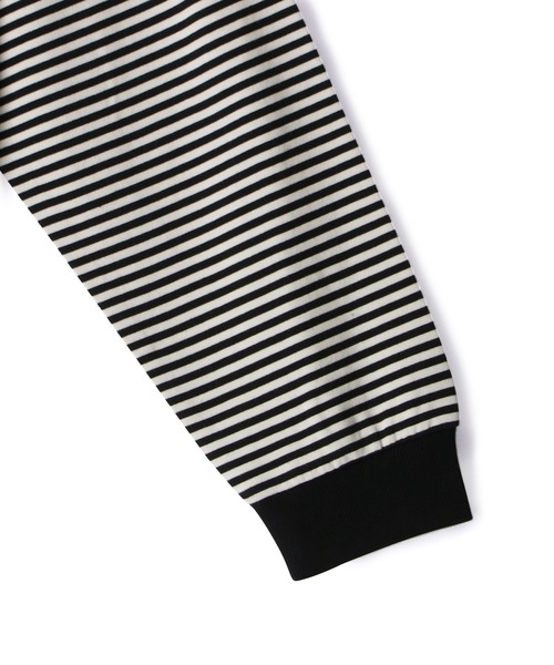 ROPE' PICNIC（ロペピクニック）の「BIGボーダーカットトップス/リンクコーデ（Tシャツ/カットソー・レディース・レッド系その他/ブラック系その他・38）」の7枚目の写真