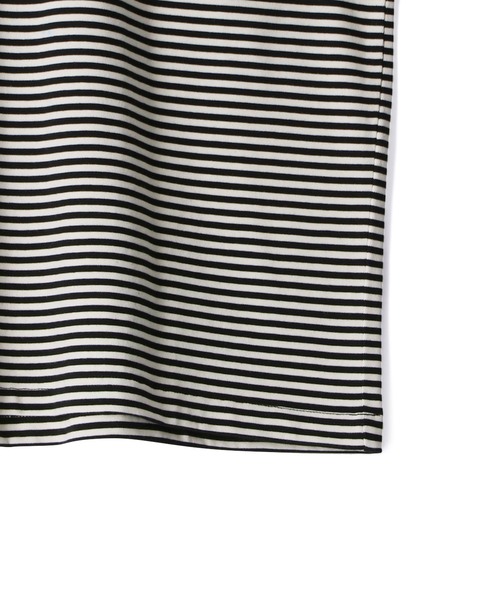 ROPE' PICNIC（ロペピクニック）の「BIGボーダーカットトップス/リンクコーデ（Tシャツ/カットソー・レディース・レッド系その他/ブラック系その他・38）」の11枚目の写真