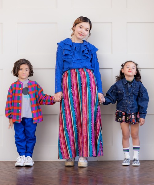 HOGAN RANCH WEAR(ホーガンランチウエア)の「ペタルキュロットパンツ(80-130cm)(その他パンツ・キッズ・ブルー/パープル/ブラック・100/120/130/110/80/90)」の7枚目の写真