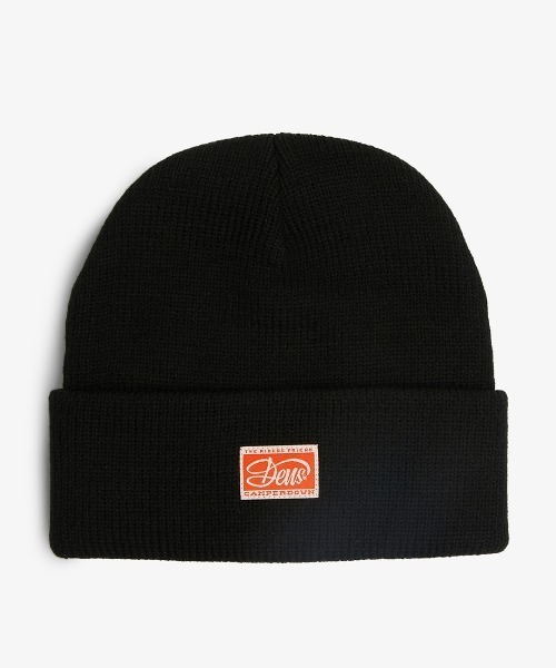 DEUS EX MACHINA（デウスエクスマキナ）の「SELWYN BEANIE（ニットキャップ/ビーニー・メンズ・レッド系/ブルー/タン/ブラック・OS）」の2枚目の写真