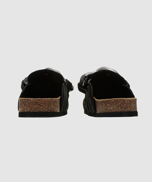 JW Anderson（ジェイダブリューアンダーソン）の「LOAFERS（サンダル・レディース・ブラック・37/36/38）」の4枚目の写真