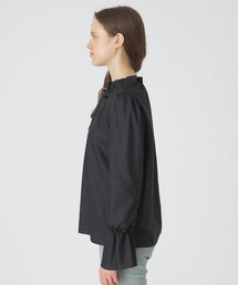 ブルーレーベルクレストブリッジ 23SS マイクロピーチスパンボウタイブラウス BLUE LABEL CRESTBRIDGE（ブルーレーベルクレストブリッジ）の