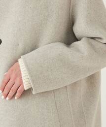 ギャルリーヴィー ウールカシミヤダブルフェイス オーバーコート 新品タグつき 送料無料】ウールカシミヤダブルフェイス Pコート | GALERIE VIE