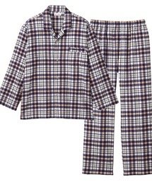 COMME CI COMME CA/コムシコムサ　ルームウェア　長袖長パンツ　綿100%　ビエラ