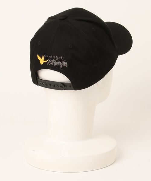 Mark Gonzales（マーク・ゴンザレス）の「マークゴンザレス GARFIELDコラボ ローキャップ 【(What it isNt) ART BY MARK GONZALES】（キャップ・メンズ・ホワイト/ベージュ/ブラック・FREE）」の4枚目の写真