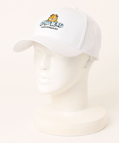 Mark Gonzales（マーク・ゴンザレス）の「マークゴンザレス GARFIELDコラボ ローキャップ 【(What it isNt) ART BY MARK GONZALES】（キャップ・メンズ・ホワイト/ベージュ/ブラック・FREE）」の9枚目の写真