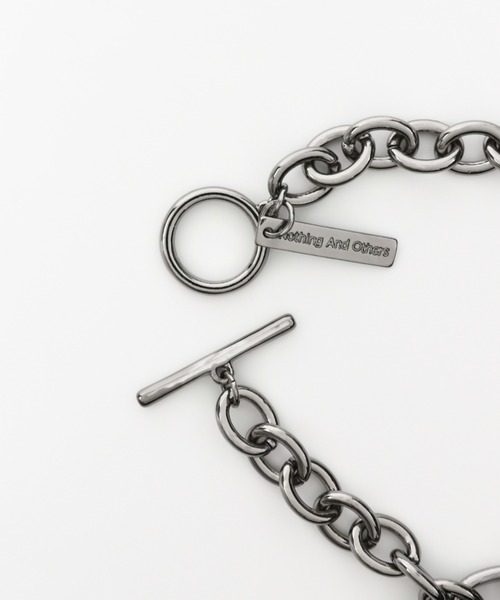Nothing And Others(ナッシングアンドアザーズ)の「「Nothing And Others/ナッシングアンドアザーズ」UN Combination Bracelet(ブレスレット・メンズ・ブラック/シルバー・FREE)」の12枚目の写真