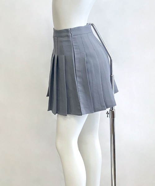 プリーツミニスカートインナーパンツ付き | eg shop アパレル