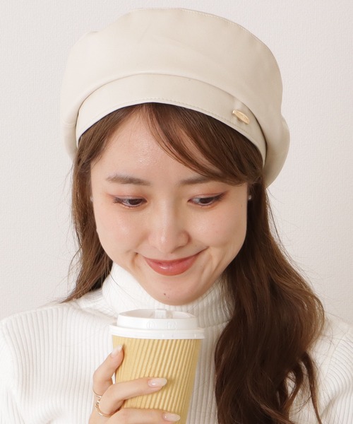 【新品タグ付き】45R インディゴ　コットンベレー帽 新品タグ付き】45R インディゴ コットンベレー帽 新品タグ付き】45R