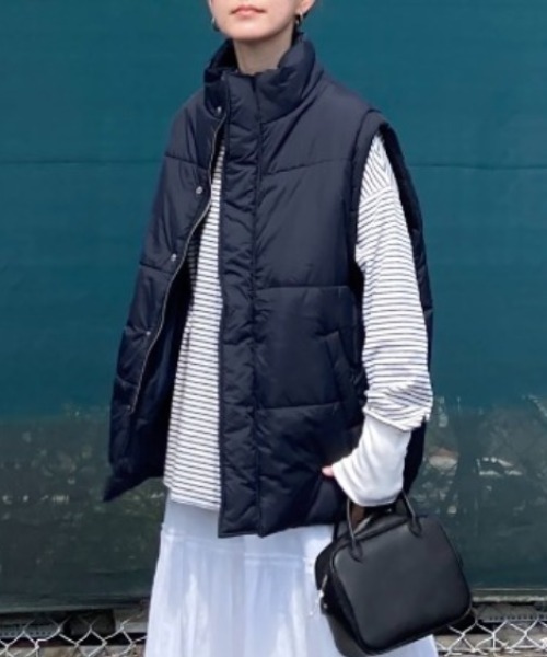 notch.（ノッチ）の「【 notch. by KR 】パデッドベスト（ダウンベスト