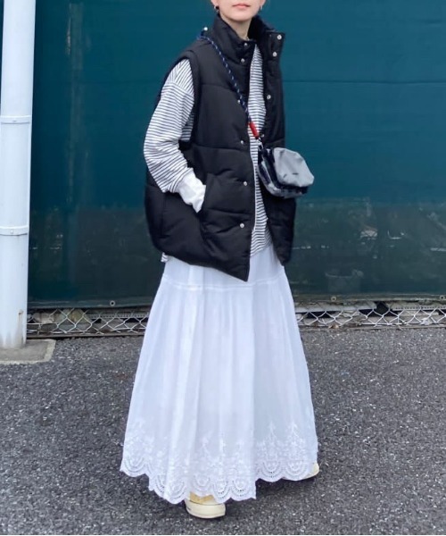 notch.（ノッチ）の「【 notch. by KR 】パデッドベスト（ダウンベスト