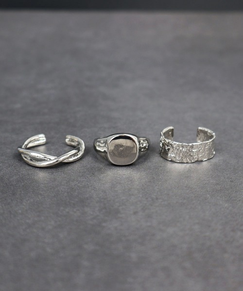 4INT.（フォイント）の「ブラス メンズライク リング3セット（リング・メンズ・D/C/B/E/A・FREE）」の4枚目の写真