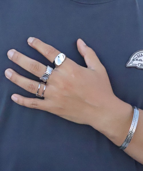 4INT.（フォイント）の「ブラス メンズライク リング3セット（リング・メンズ・D/C/B/E/A・FREE）」の10枚目の写真