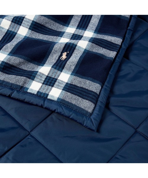 ラルフローレン ブランケットネイビー✖️4枚 POLO RALPH LAUREN HOME
