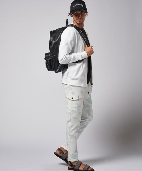 wjk（ダヴルジェイケイ）の「mko11536- leather back pack バックパック（バックパック/リュック・メンズ・ブラック・FREE）」の6枚目の写真