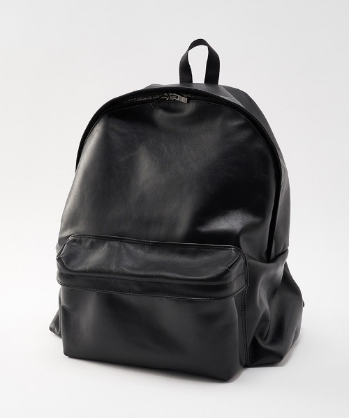 wjk（ダヴルジェイケイ）の「mko11536- leather back pack バックパック（バックパック/リュック・メンズ・ブラック・FREE）」の9枚目の写真