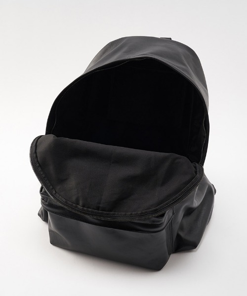 wjk（ダヴルジェイケイ）の「mko11536- leather back pack バックパック（バックパック/リュック・メンズ・ブラック・FREE）」の10枚目の写真
