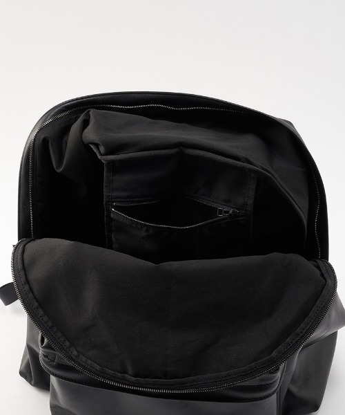 wjk（ダヴルジェイケイ）の「mko11536- leather back pack バックパック（バックパック/リュック・メンズ・ブラック・FREE）」の11枚目の写真