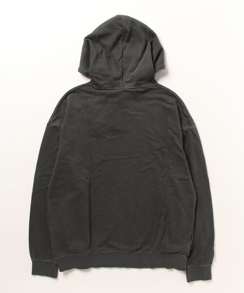 TRAP/U (トラップユー)の「オーバーサイズ 裏毛 ピグメント加工 パーカー(パーカー・メンズ・グリーン系その他/ブラック/ネイビー・M/L)」の4枚目の写真